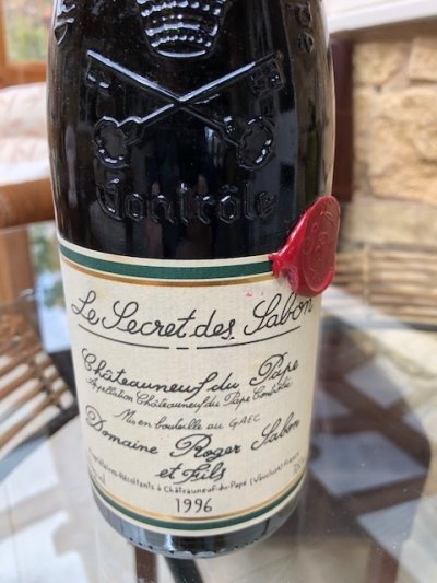Roger Sabon Chateauneuf Du Pape Secret Des Sabon 1996