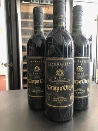 CAMPO VIEJO 1983 GRAN RESERVA W/S £71