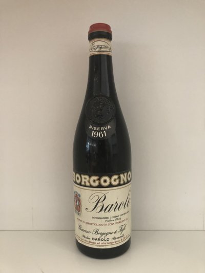 [May Lot 14] Borgogno Barolo Riserva 1961 [1 bottle]