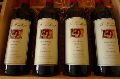 ST HALLETT OLD BLOCK SHIRAZ 2000 WE 93 PTS
