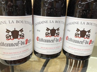 Domaine La Boutiniere Chateauneuf Du Pape 2012 x 3 Btls