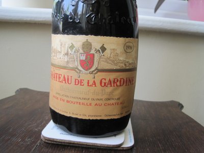 Chateau de la Gardine 1976 Chateauneuf-du-Pape