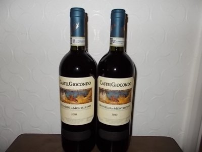 2010 Marchesi de' Frescobaldi CastelGiocondo (97 Pts JS...94 Pts WA) Brunello di Montalcino  **Number One Wine of the Year 2015**. No Reserve