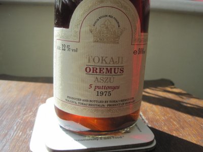 Tokaji Aszu 5 Puttonyos 1975 Oremus (Vega Sicilia) (CT 94)
