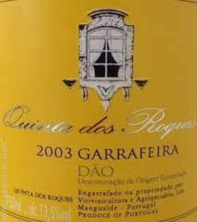 [July Lot 206] Quinta dos Roques Touriga Nacional 2003 [12 bottles in OC]