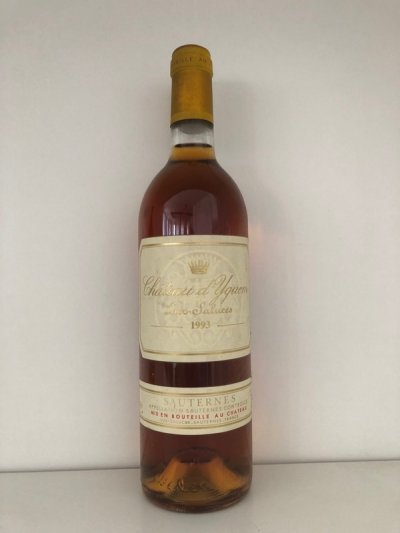 [July Lot 214] Chateau d'Yquem 1993 [1 bottle]