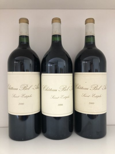 [July Lot 55] Chateau Bel Air (Saint Estephe) 1996 [1 magnum] & 2000 [2 magnums]