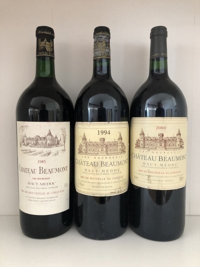 [July Lot 58] Chateau Beaumont Magnum Tasting Case [3 magnums]