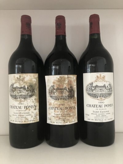 [July Lot 71] Chateau Pomys Magnum Tasting Lot [3 magnums]