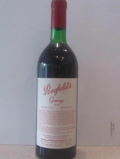 Penfolds Grange Hermitage 1982. RP 97Pts.