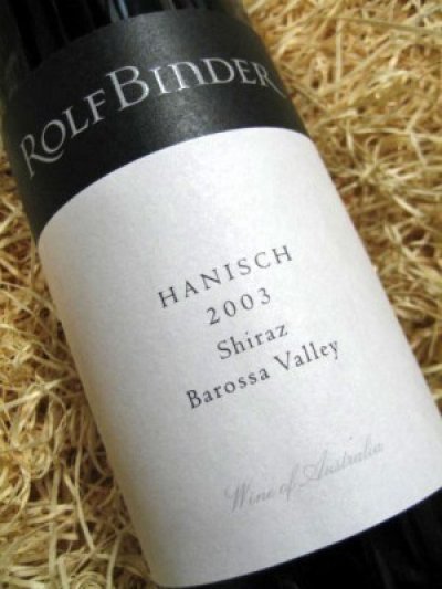 2003 ROLF BINDER HANISCH SHIRAZ (RARE) RP 97PTS! 