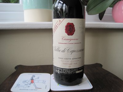Carmignano Riserva 1979 Villa di Capezzana