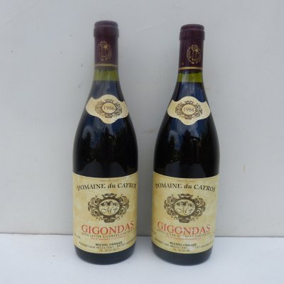 1986 GIGONDAS Domaine du Cayron / No Reserve