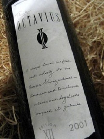 YALUMBA 'THE OCTAVIUS' SHIRAZ (RARE- GREAT VINTAGE) RP 98 PTS! W/S AVE £65 PER BOTTLE