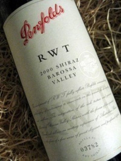 PENFOLDS RWT SHIRAZ 2000 W/S AVE £117 WS 95 PTS 
