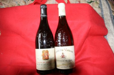 Dom du Grand Tinel Chat du Pape Ted 2004 Chat du Pape Cuvee du Vatican 2004 Blanc