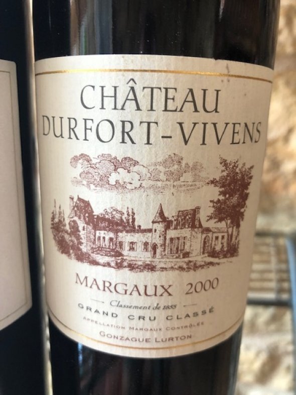 Chateau Durfort-Vivens Margaux 2eme Cru 2000 & 2005