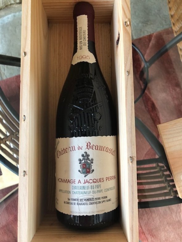 Beaucastel Hommage a Jacques Perrin 1995 OWC - RARE