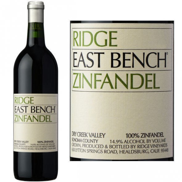 Ridge East Bench Zinfandel 2014