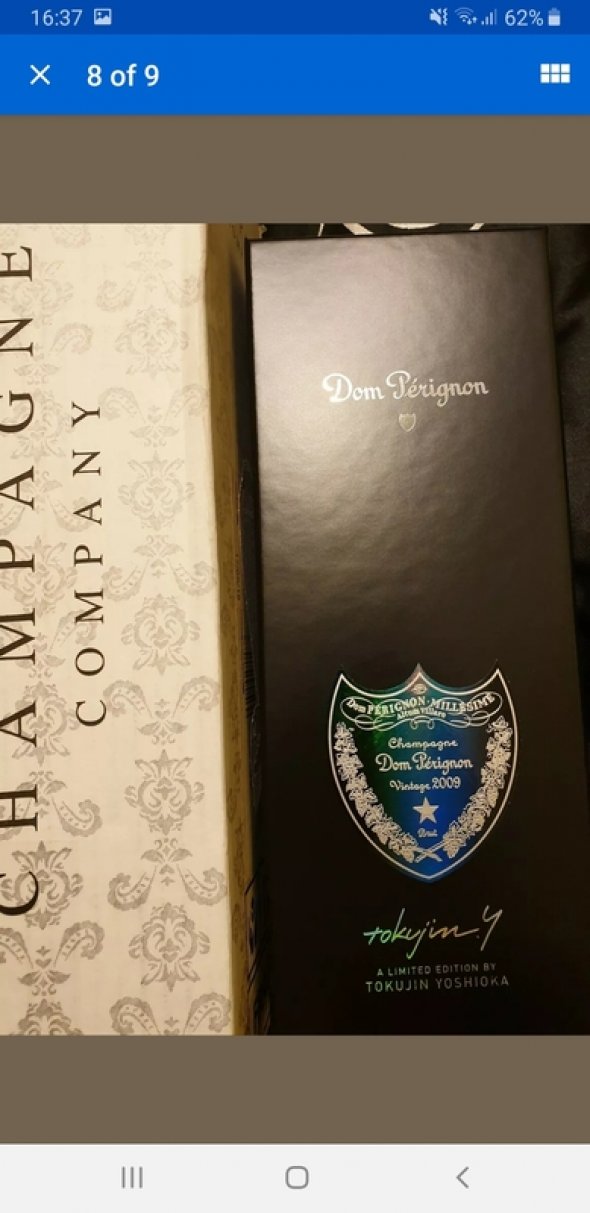 Dom Perignon 2009 Limited Edition Vintage Champagne Tokujin Yoshioka