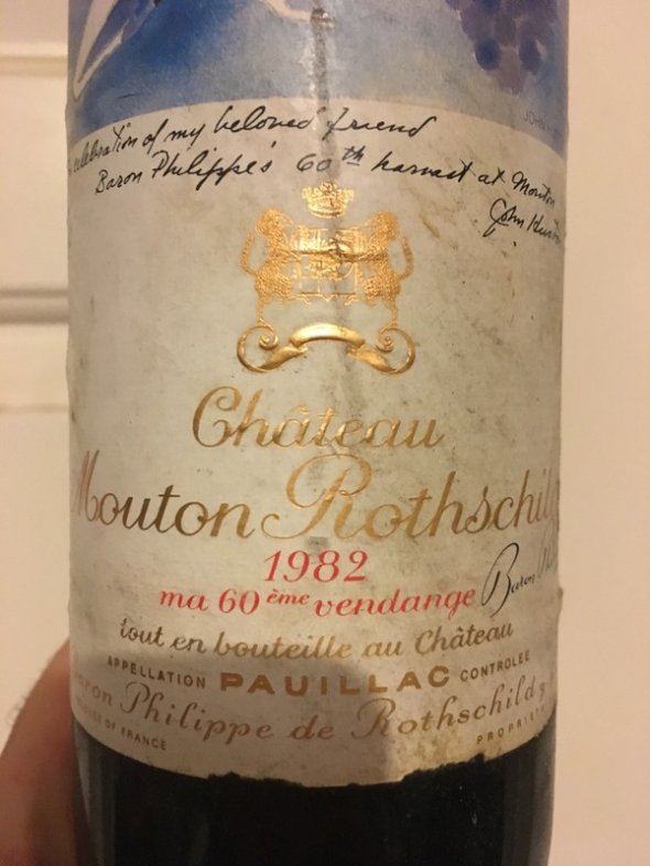 Chateau Mouton Rothschild 1982