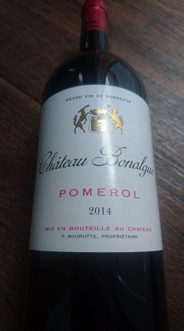 2014 (MAGNUMS) Chateau Bonalgue, Pomerol, Bordeaux 93pts