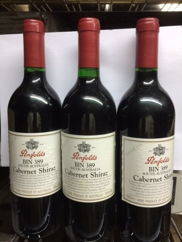 Penfolds Bin 389 Cabernet Sauvignon/Shiraz Blend 1996
