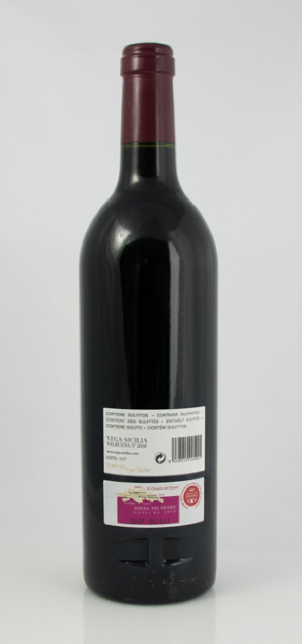 Vega Sicilia Bodegas Valbuena 5 Ribera Duero del Duero Spain 2010