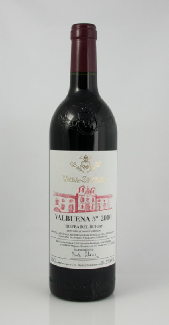 Vega Sicilia Bodegas Valbuena 5 Ribera Duero del Duero Spain 2010
