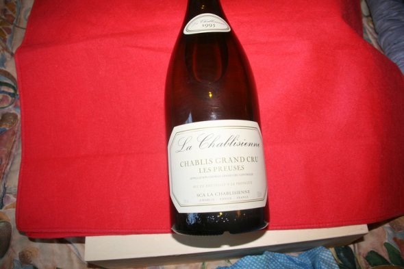 La Chablisienne Magnum Chablis Grand Cru 1995 Yonne France