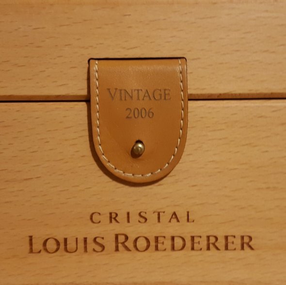 Louis Roderer Cristal 2006 Vintage. Boxed Magnum.