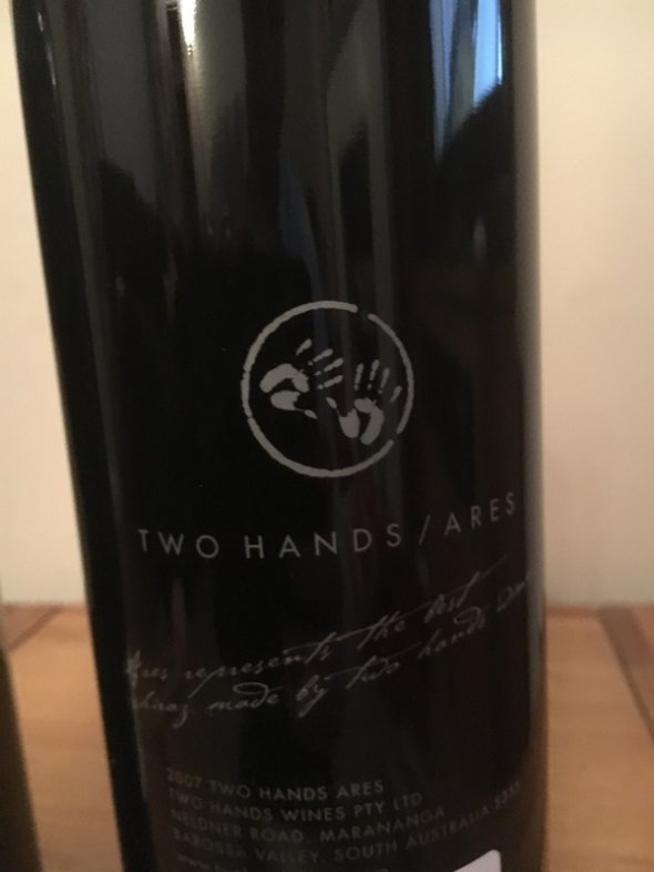 Two Hands Ares Shiraz Magnum (CT 94.3 pts/WS &pound;102)