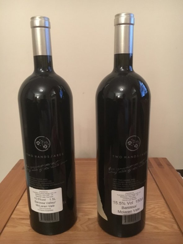 Two Hands Ares Shiraz Magnum (CT 94.3 pts/WS &pound;102)