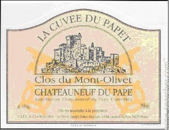 99 points: 6 bottles of Clos du Mont Olivet, Chateauneuf du Pape "Cuvee Papet", 2010