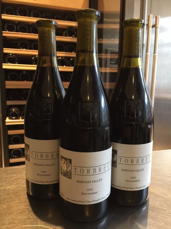 TORBRECK THE DESCENDANT 2005 X 3 SM 96 PTS