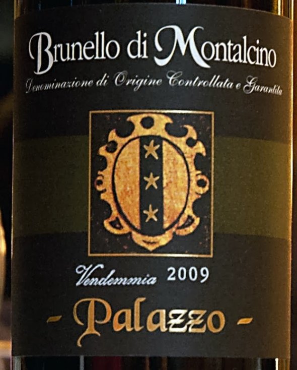 93pts Brunetto di Montalcino 'Palazzo' 2009 - NO RESERVE