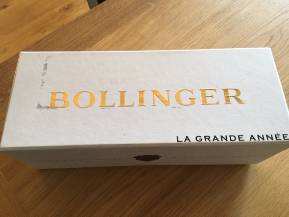 Bollinger La Grande Annee Vintage Champagne 1999 with Box & Notes