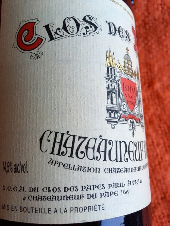 Domaine du Clos des Papes *98 points Wine Spectator* Châteauneuf-du-Pape