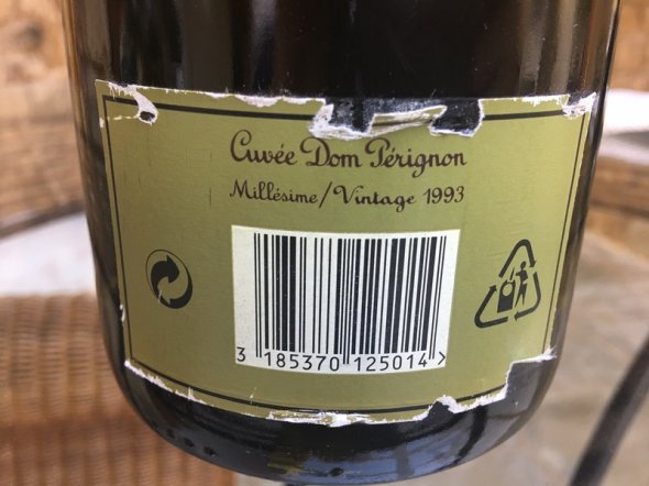 Dom Perignon Vintage Champagne 1993