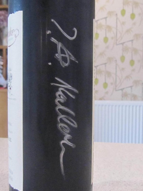 Kalleske Greenock Shiraz 2006  Signed !!