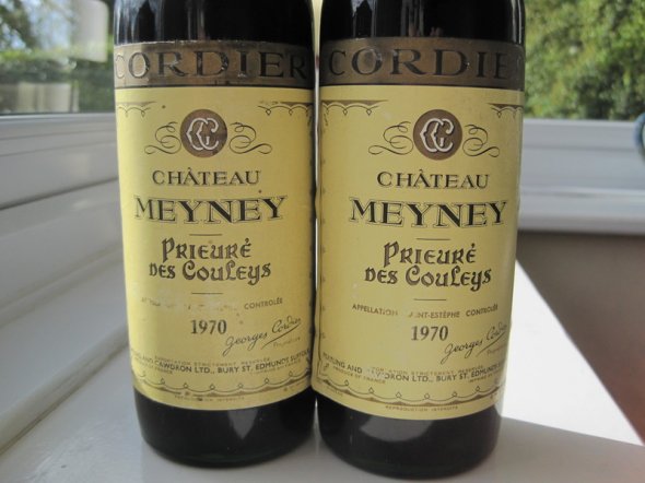 Chateau Meyney 1970 Cru Bourgeois St Estephe 