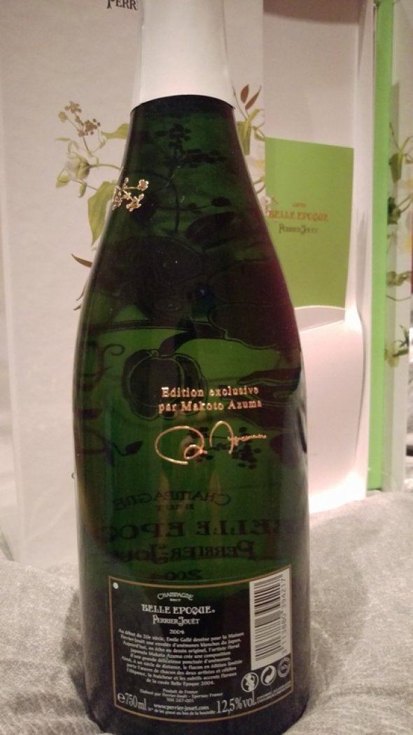 Perrier Jouet Belle Epoque 2004 Makoto Azumq Edition