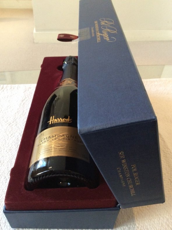 1998 Harrods Grand Cru Vintage Champagne - boxed - great vintage!
