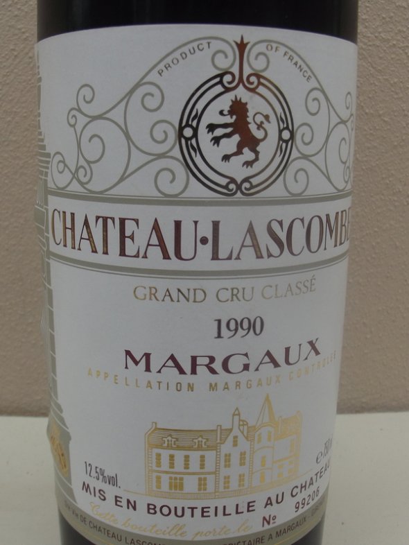 1990 Château LASCOMBES - Margaux 2nd Growth