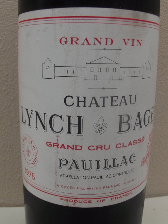 1978 Château LYNCH BAGES / Pauillac