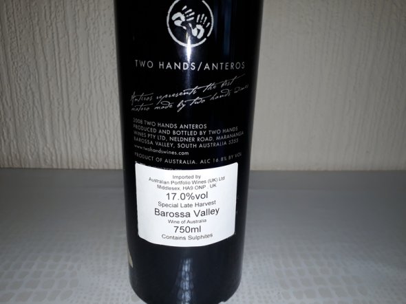 2008 Anteros Mataro, Two Hands Wines