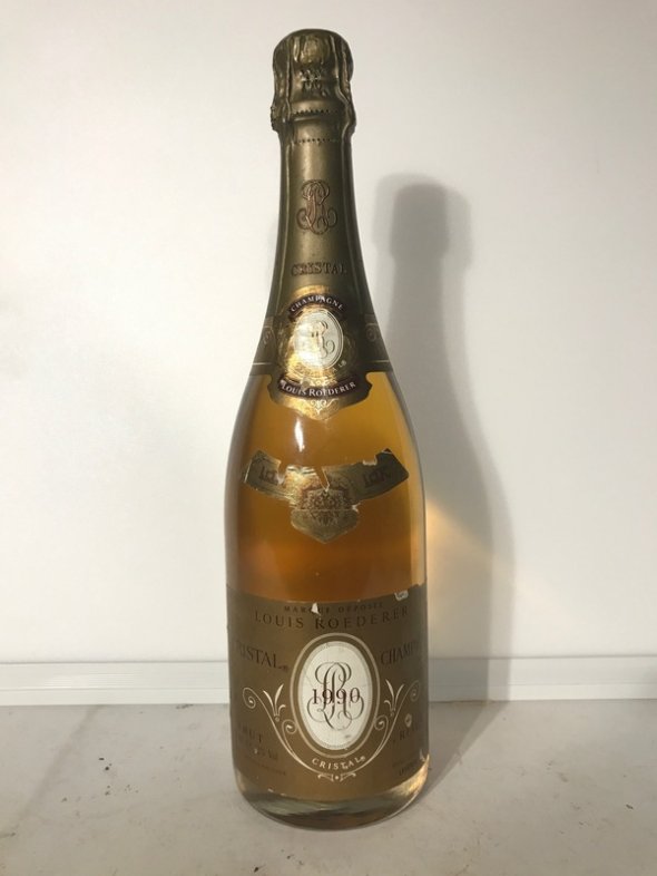 1990 Louis Roederer Cristal Brut Millesime, Champagne 
