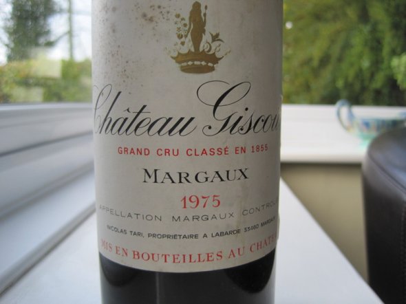 Chateau Giscours 1975 Margaux (CT 91)