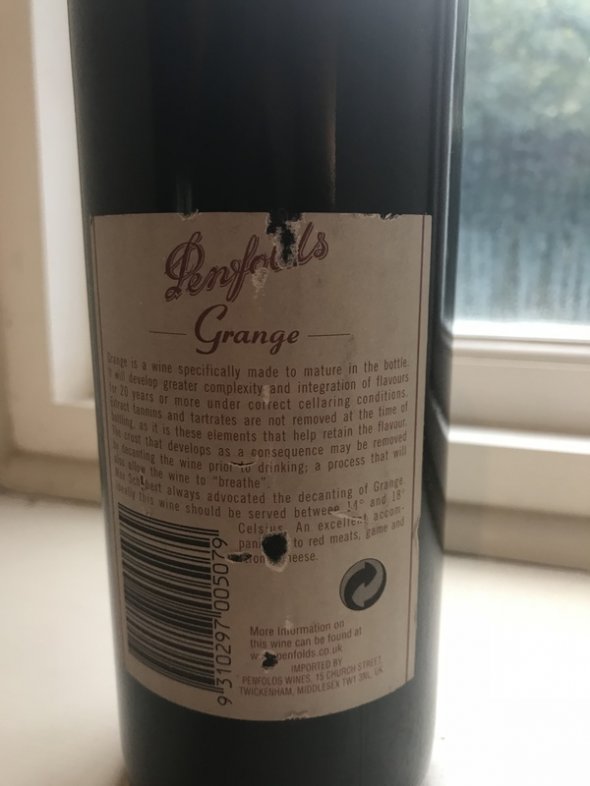 Penfolds Grange 1995 (WS: 97pts)