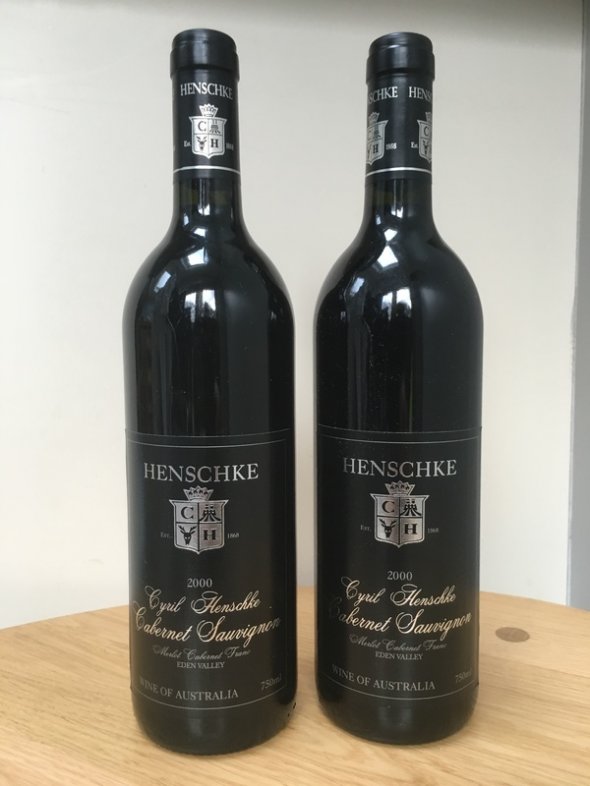 Henschke Cyril Henschke Cabernet Sauvignon 2000 (JH 95 pts)